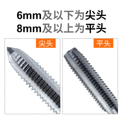 日本富士htd机用丝锥机用丝攻螺纹丝锥攻牙丝锥中嗒1-16mm - 图1