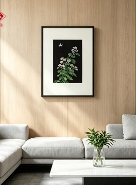 扬州漆器厂漆艺花卉挂画办公书房茶室多场景商务礼品送亲朋新年礼