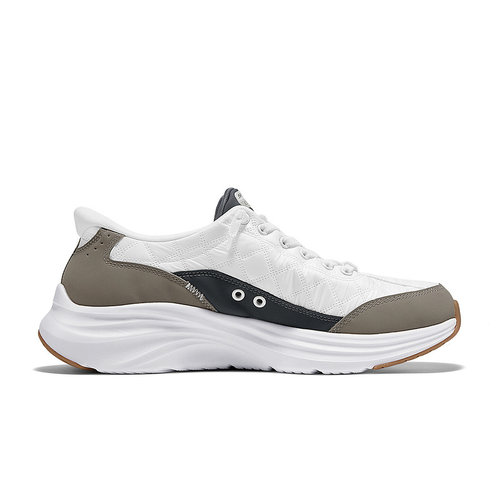 Skechers斯凯奇春季新款男一脚蹬闪穿悠步缓震运动鞋 232619/WTP - 图1