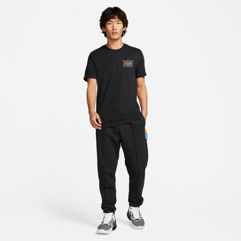 NIKE耐克运动短袖DRI-FIT LEBRON 速干篮球T恤针织衫男FD0073-010