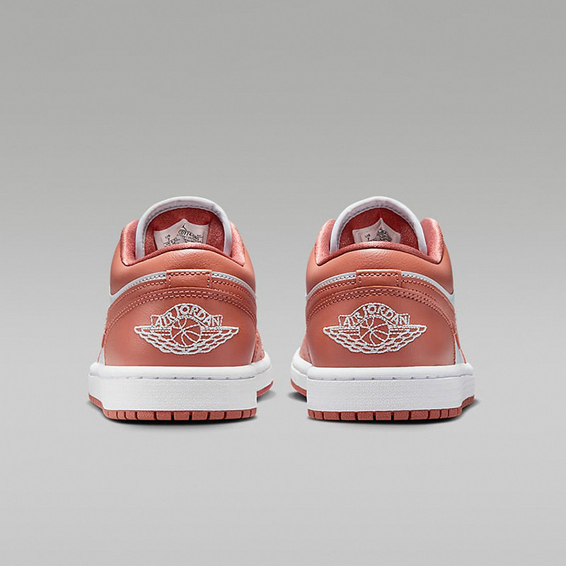 耐克女鞋Air Jordan 1 AJ1白橙粉色低帮复古休闲篮球鞋DC0774-080-图2