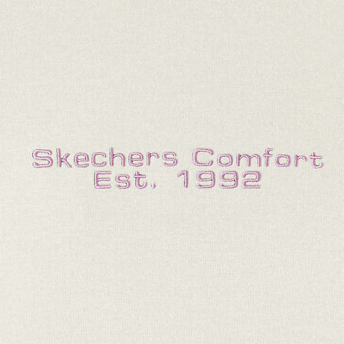 Skechers斯凯奇新款女子圆领休闲针织套头运动卫衣L325W048/0074 - 图2