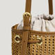 Adidas Clover CROCHET CBD Pastoral Style Casual Shoulder Bag Women's Small Tote Bag LE9845