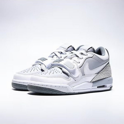 Nike耐克女鞋AJ312灰白色男女大童低帮缓震运动休闲鞋CD9054-005 - 图1