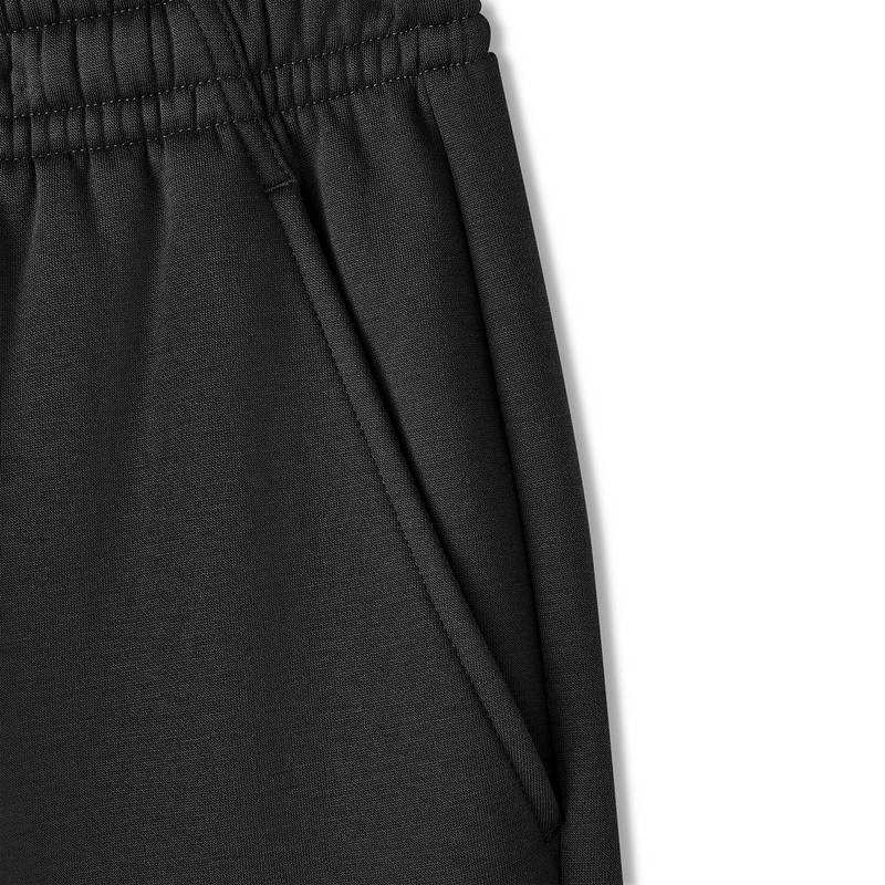 斯凯奇男子针织长裤弹性加绒裤子保暖休闲运动长裤 L425M070/0018 - 图2