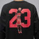 Jordan Nike Men's Sweatshirt Graphic Crew Neck Sweatshirt French Terry Knit Pullover IR0111-045