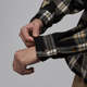 NIKE Nike Men's Shirt 2026 Spring New Back Pattern Versatile Fashion Plaid Shirt IB1904-010