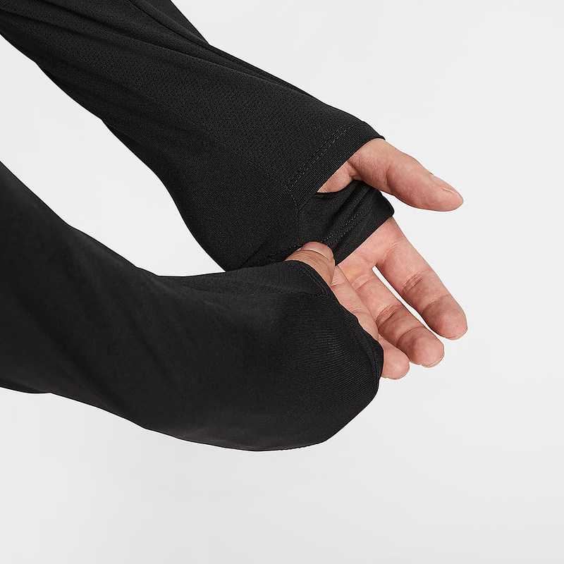 耐克男长袖T恤针织衫透气跑步上衣套头半拉链打底衫IM7429-010,淘宝优惠券,粉丝福利购,淘宝优惠卷