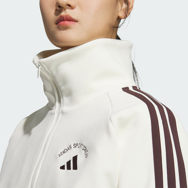 adidas阿迪达斯女子透湿保暖加绒华夫格立领运动夹克外套 KC0036,淘宝优惠券,粉丝福利购,淘宝优惠卷