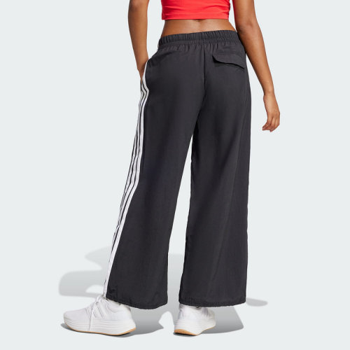 Adidas阿迪达斯夏新款女梭织长裤降落伞运动裤直筒阔腿裤 JE1306 - 图0