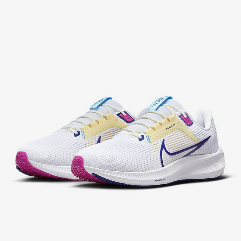 NIKE耐克男鞋ZOOM PEGASUS 40 飞马40春秋款公路跑步鞋DV3854-105 - 图1