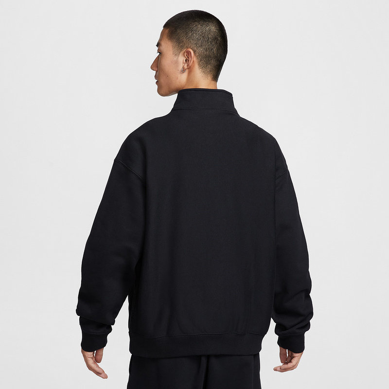 NIKE耐克加绒外套男新款半拉链立领卫衣针织运动套头衫HV1095-010,淘宝优惠券,粉丝福利购,淘宝优惠卷