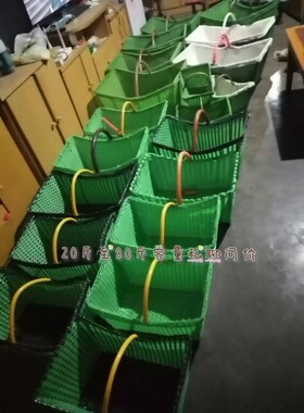 大容量纯手工编织篮子