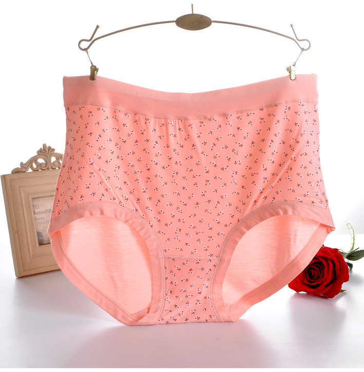 盈康206女士内裤大码胖MM妈妈短裤头莫代尔中腰舒适透气三角裤,淘宝优惠券,粉丝福利购,淘宝优惠卷