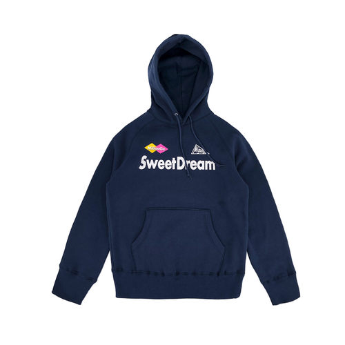 米高格抓绒厚实纯棉潮流撞色印花男款修身国潮休闲外套连帽卫衣 - 图2