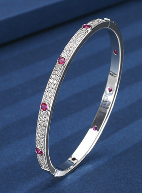 Vintage4mmSapphireEmeraldRubyBracelets GemstonePartyFineJewe