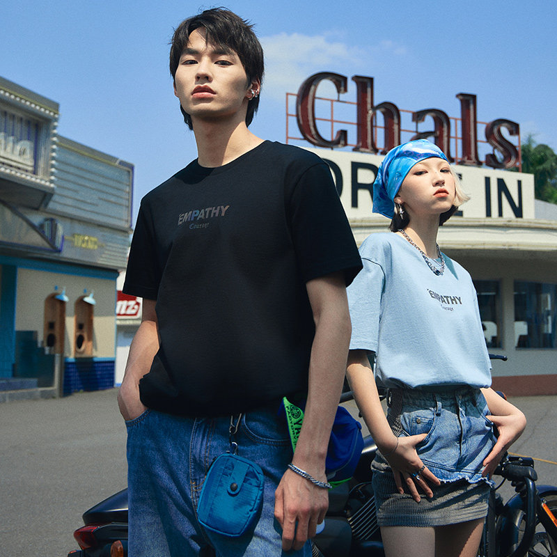 a21男装短袖黑2022夏季新款t恤 a21T恤