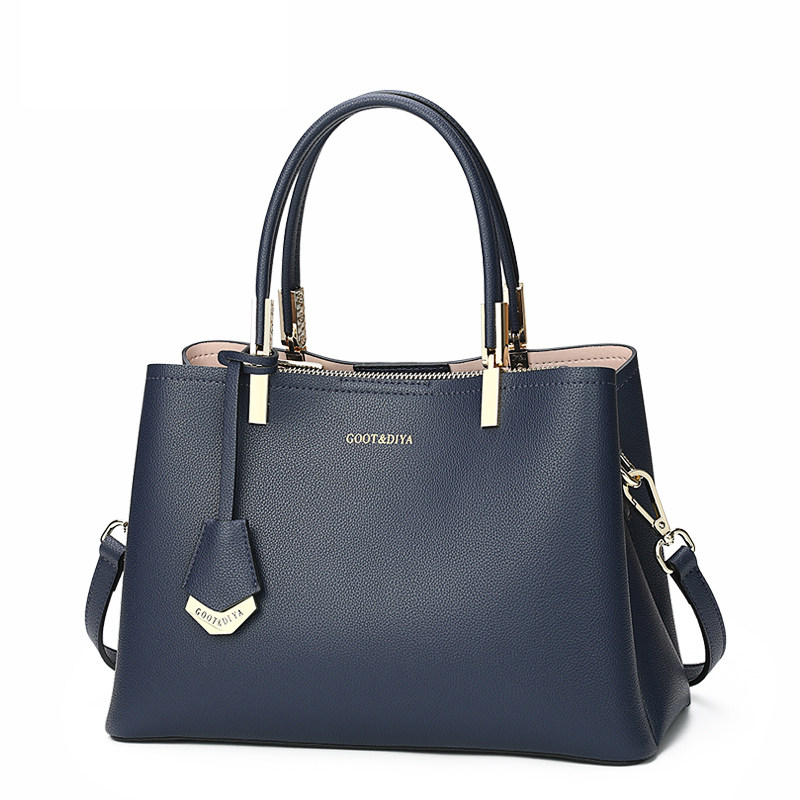 2021新款秋冬真皮大容量高级手提包 古缇蒂亚女士包袋