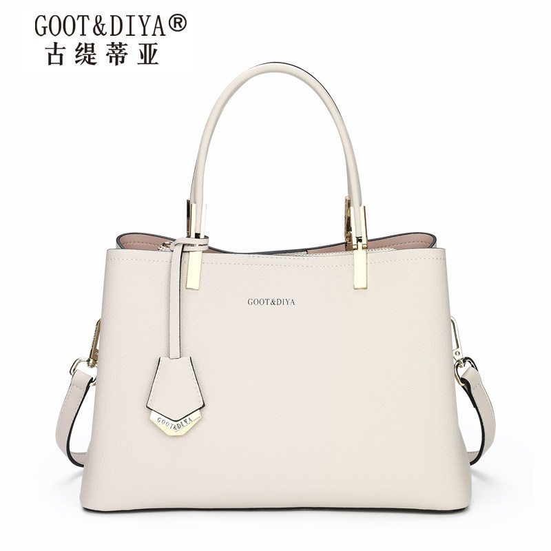 2021新款秋冬真皮大容量高级手提包 古缇蒂亚女士包袋