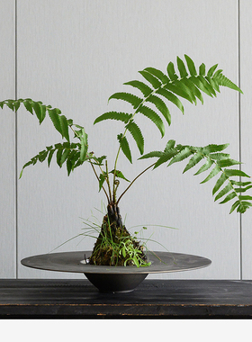 铝摆件中式客厅装饰碗花器装饰品