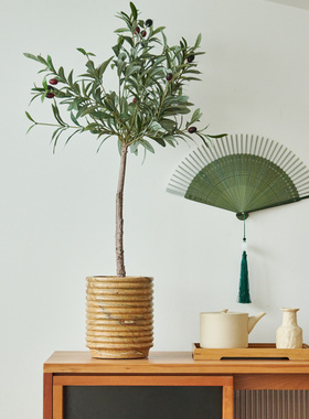 大理石摆件桌面托盘装饰盘花器