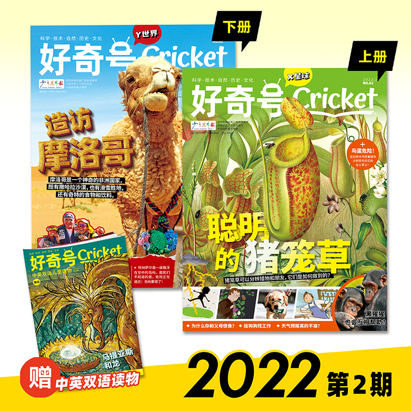 【全3册】《好奇号》2022年6月杂志首单签到