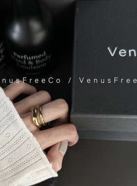 18k镀金法式18k镀金戒指