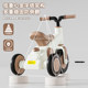 Children's multifunctional tricycle bicycle trolley