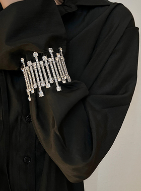 欧美个性夸张满水钻手镯