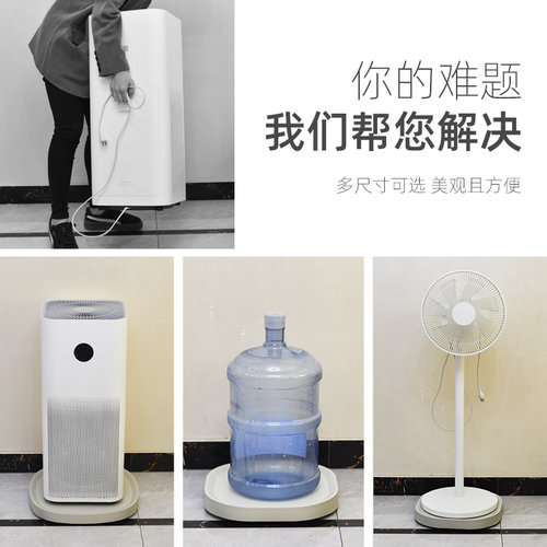 花盆托盘带轮加厚移动底座滚轮大花盆接水托盘万向轮移动花盆底盘 - 图2