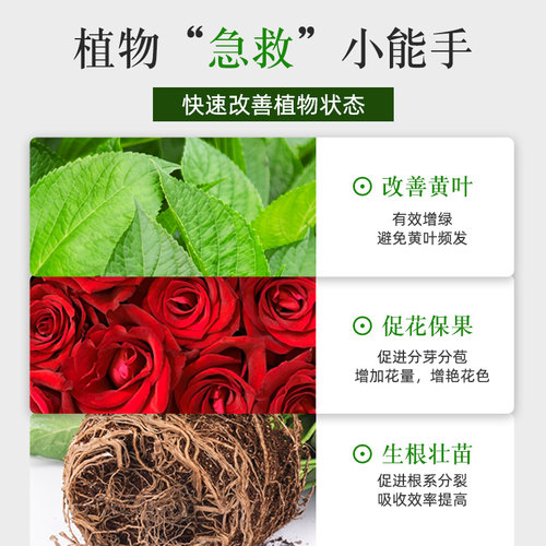 深邦 植物通用型营养液土水培花卉绿萝多肉绿叶肥盆栽有机肥 - 图1