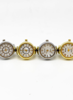 女款学生迷你百搭创意戒指手表