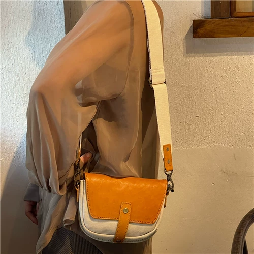 Ретро кожаная универсальная сумка для телефона, барсетка, коллекция 2023, на одно плечо