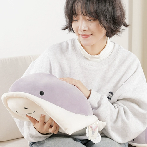 Livheart, японская плюшевая кукла для рыбалки, милая игрушка, успокаивающая подушка, подарок на день рождения