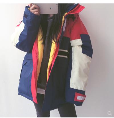 撞色沖鋒衣戶外男女士防水三合一可拆卸登山秋服裝潮牌韓國外套 撞色沖鋒衣戶外男女士防水三合一可拆卸登山秋服裝潮牌韓國外套
