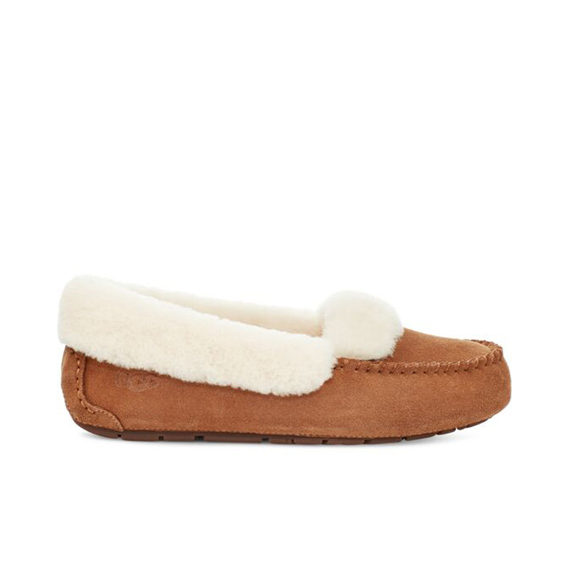 ugg2021秋冬新款女士平跟豆豆鞋 UGG乐福鞋（豆豆鞋）