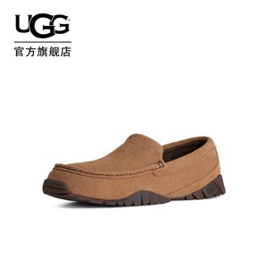 UGG秋季新款男士时尚舒适平底便鞋休闲一脚蹬乐福豆豆鞋 1191110