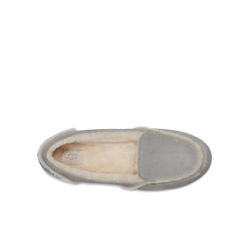ugg2021秋冬新款溢毛一脚蹬豆豆鞋 UGG乐福鞋（豆豆鞋）
