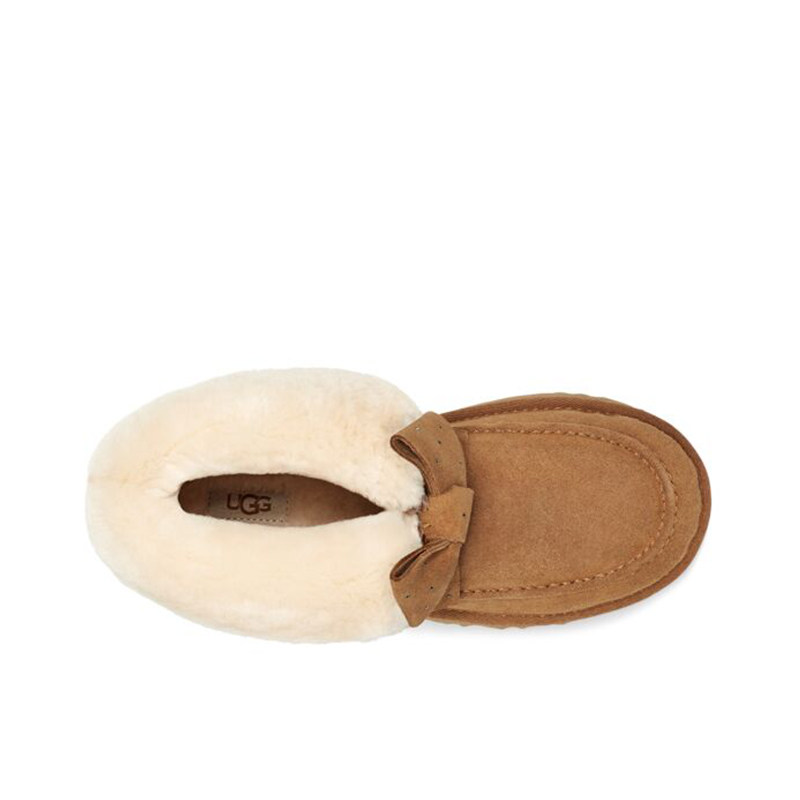 ugg2021秋冬新款平底蝴蝶结短靴 UGG时尚雪地靴