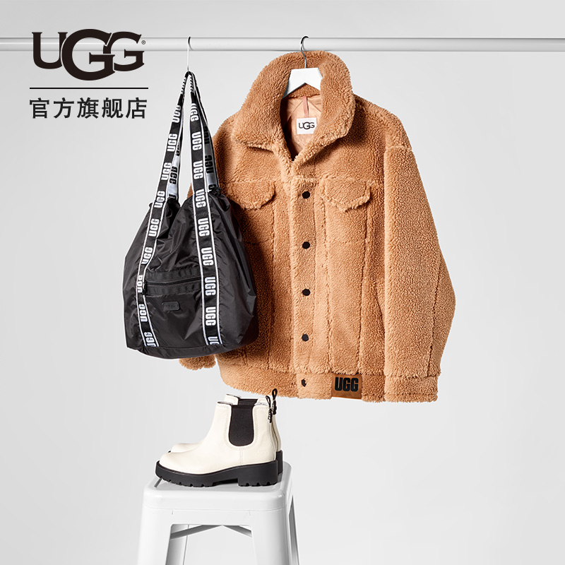 ugg2020秋冬新款服饰宽松版夹克 UGG短外套