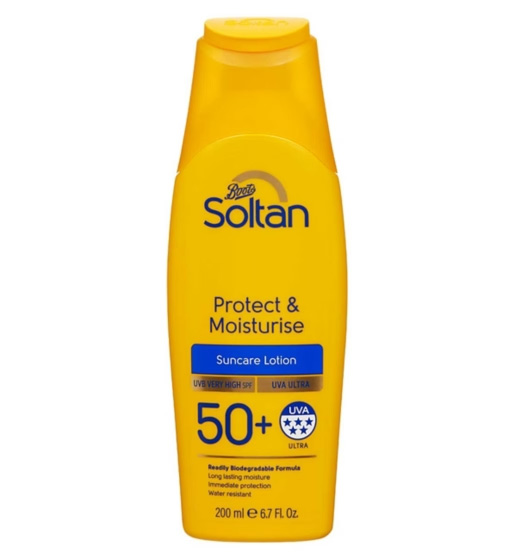 英国boots soltan防晒霜清爽不油腻军训成人防晒乳液SPF50+ - 图3