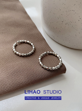 女时尚闪耀开口戒指不易掉色