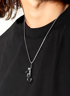 VANTICHI纯银猴子实心吊坠