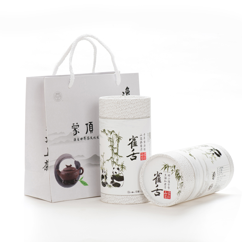 2024新茶 雨前单芽雀舌茶叶绿茶 四川雅安 春茶嫩芽 蒙顶山茶250g - 图3