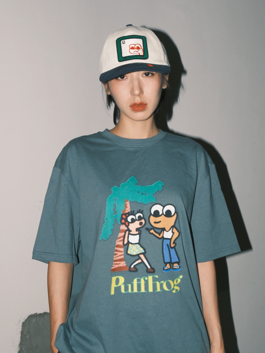 PuffFrog 90s Computer 6 Panel Cap泡芙蛙电脑平檐六片帽 - 图2