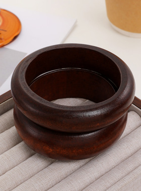 文艺古典民族风新中式木质手镯