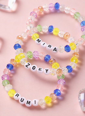 甜美叠戴猎魔女团手串套装