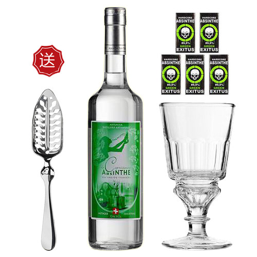 瑞士瓶装进口柯蓝72苦艾酒LaCapricieuse洋酒absinthe送法国杯等 - 图3