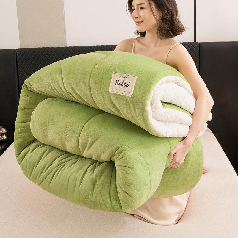 羊羔绒被子冬被棉被加厚保暖冬天单人宿舍学生秋冬季太空被芯加绒,淘宝优惠券,粉丝福利购,淘宝优惠卷