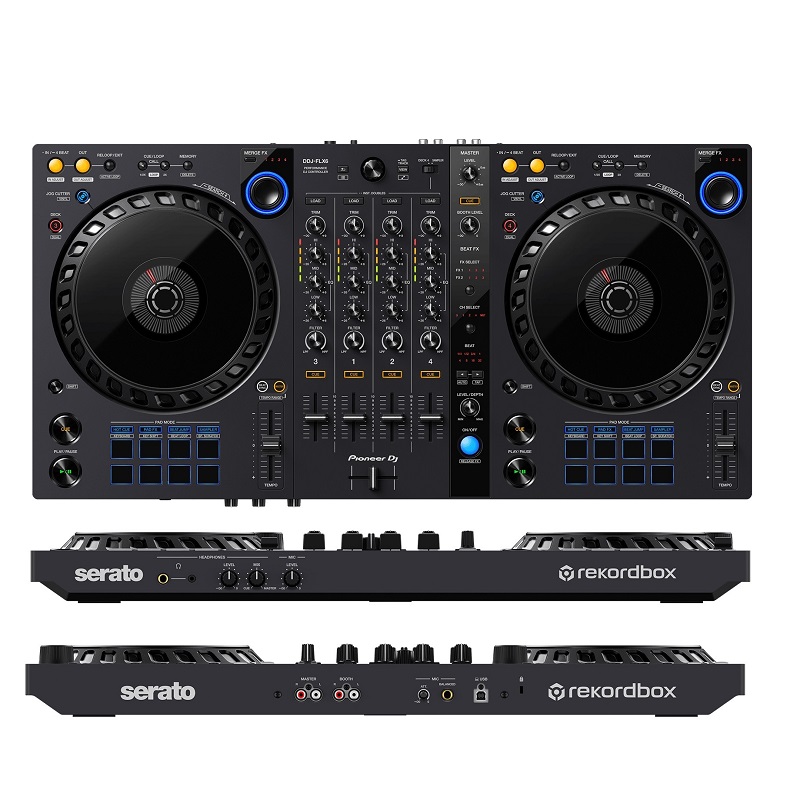 先锋Pioneer DDJ-FLX6数码家用入门级DJ控制器打碟机一体机现货 - 图1